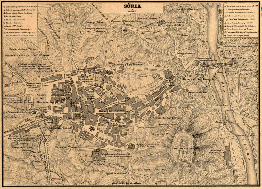 Soria-en-1860-mapa-de-Coello