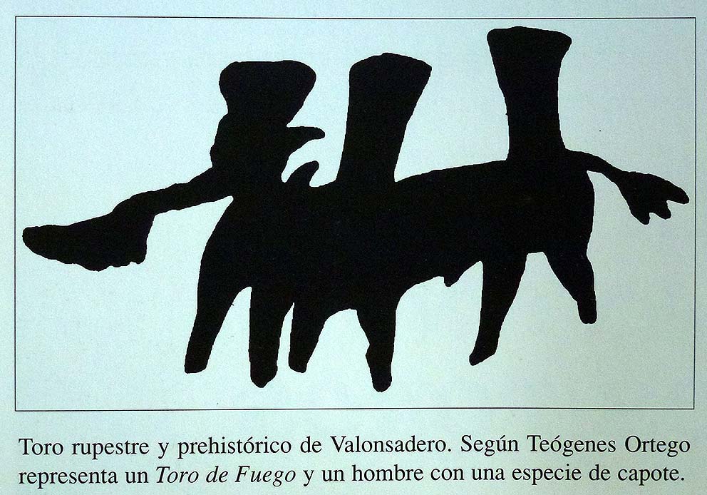 Toro-y-ritual-taurico-en-pintura-rupestre-de-Valonsadero