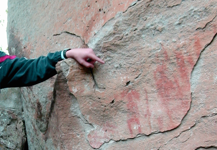 hombres-en-pinturas-rupestres-de-Valonsadero-Soria