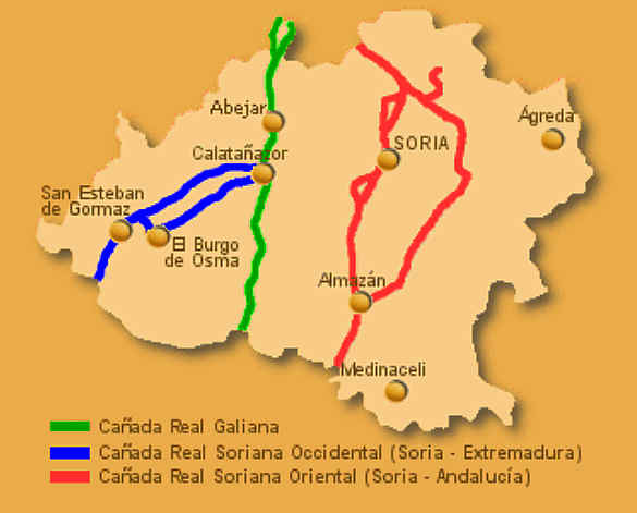 Cañadas Reales en Soria-Mancomunidad 150 Pueblos