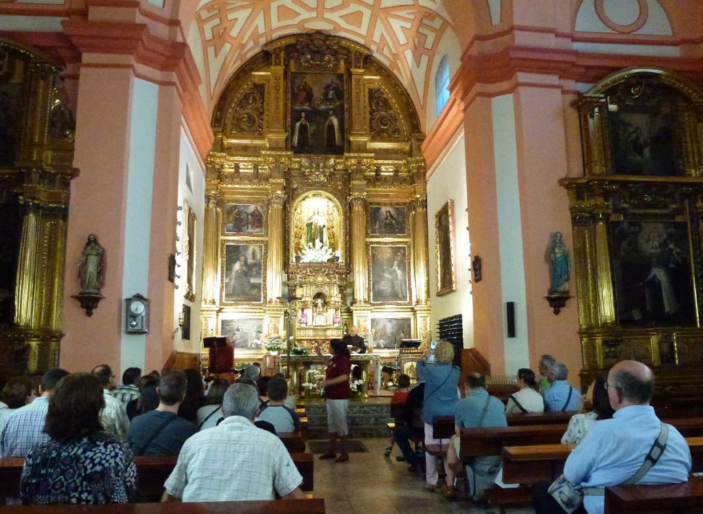 altar mayor del Carmen en Soria