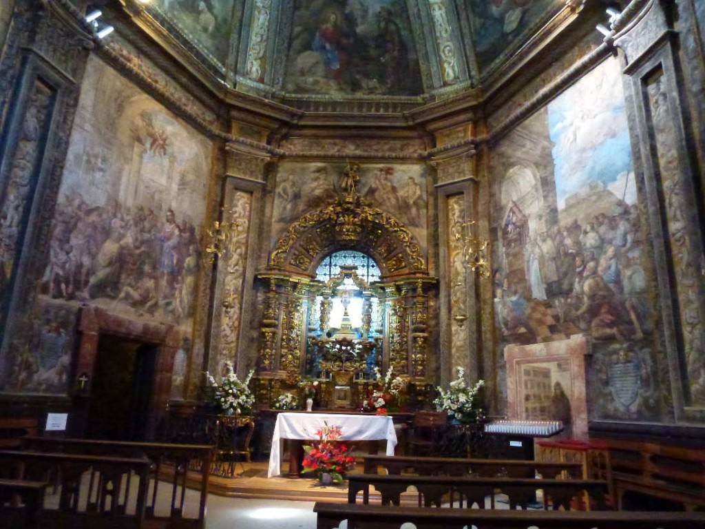 retablo mayor capilla ermita de San Saturio en Soria