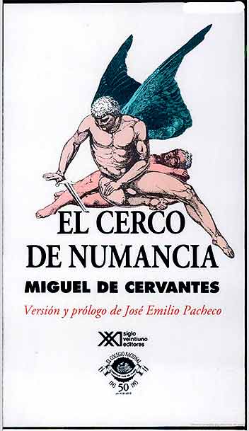 El-Cerco-de-Numancia-de-Cervantes,-libro