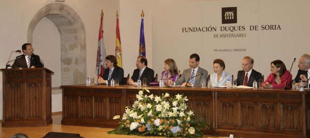 Principes de Asturias en XX Aniversario Fundacion Duques de Soria_foto FDSCCH