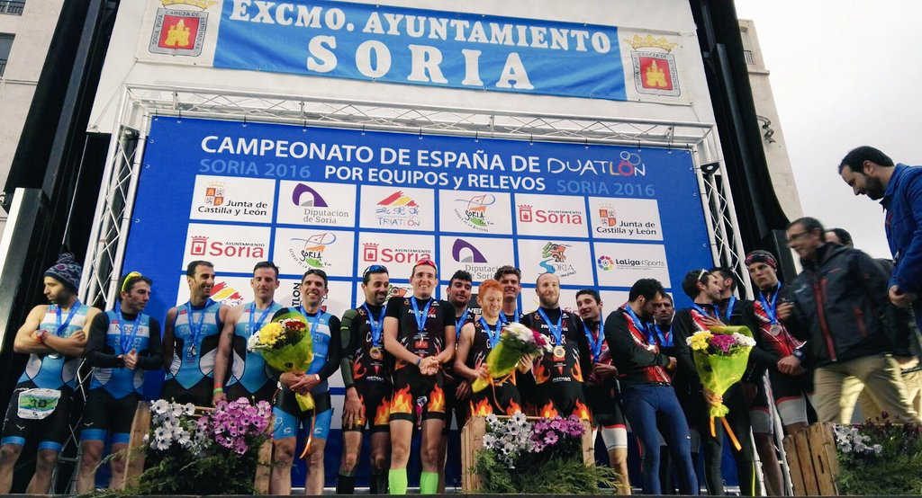 Campeonato nacional de Duatlon_Soria abril 2016 ganadores