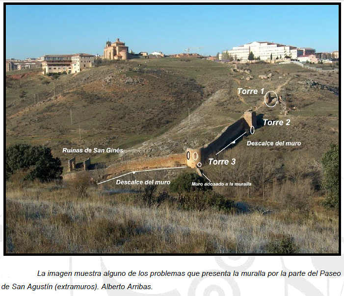 Asociacion Amigos Museo Numantino_muralla de Soria junto al Duero