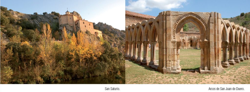 San Saturio y Arcos de San Juan de Duero en Soria