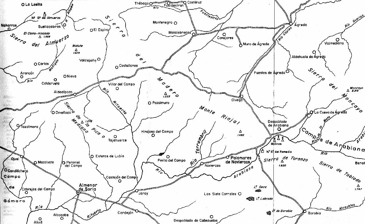 Mapa-soriano-Siete-Infantes-de-Lara_Menéndez-Pidal