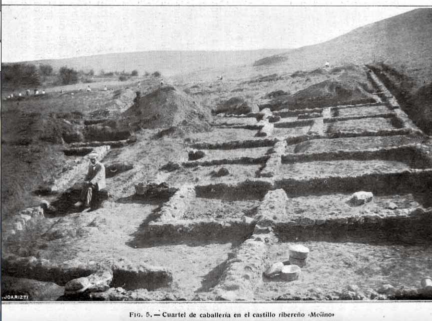 Campamento-romano-cerco-_Schulten-Mis-excavaciones-en-Numancia
