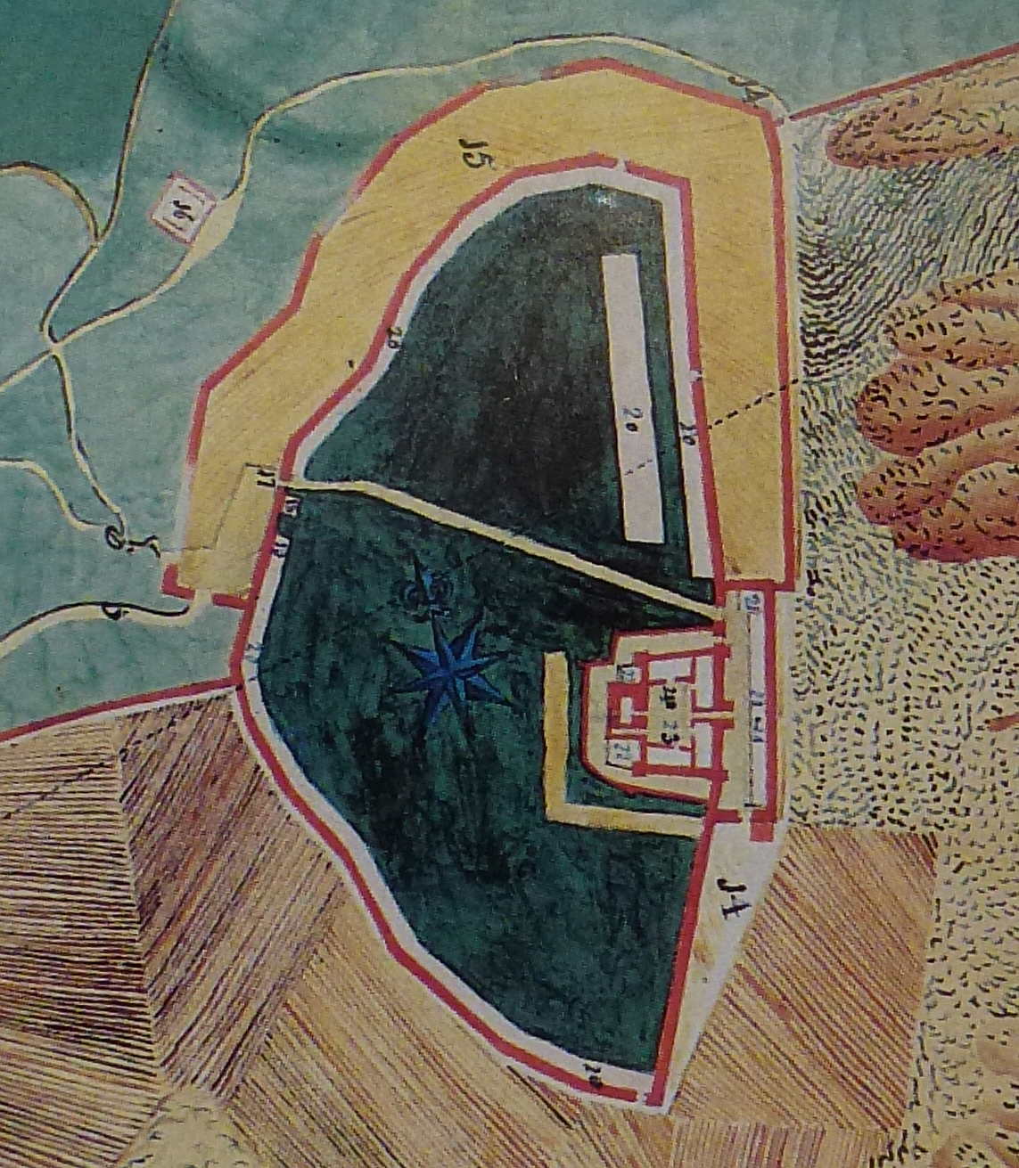 castillo-de-soria-en-septiembre-de-1812-badiola